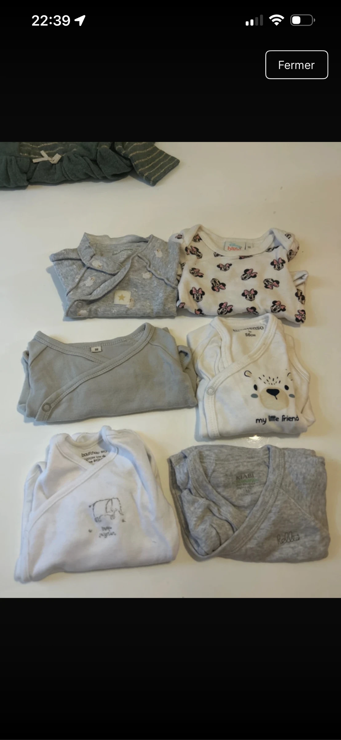 Lote de roupas 1 mês – photo 3